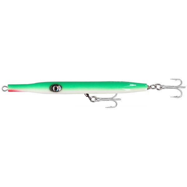 247 Lures Needlefish 7-1/4'' Lure - Block Island Green/White