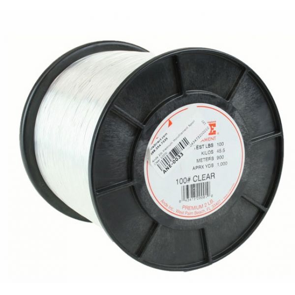 Ande Premium Mono 2 Lb. Spool 100 Lb. Test Clear