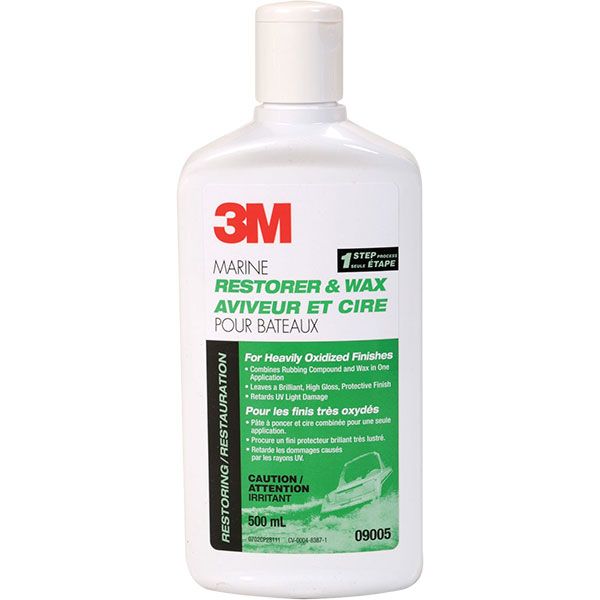 3M Marine 9005 Fiberglass Restorer and Wax - 16 oz.