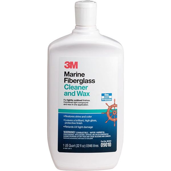 3M Marine 9010 Fiberglass Cleaner and Wax - 32 oz.