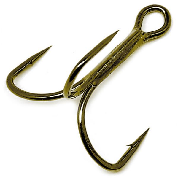 Gamakatsu 77107 Extra Wide Gap Treble Hook 6 12 Pack