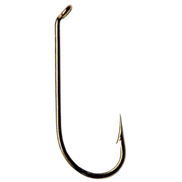 100 Mustad no.18 Crystal dry fly tying hooks Fines conserves Petit Anneau Vrac 31363 