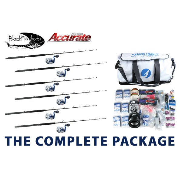 Accurate/Blackfin White Marlin Complete Package