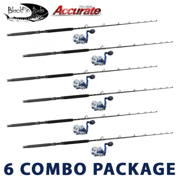 Accurate/Blackfin White Marlin Rod & Reel Package