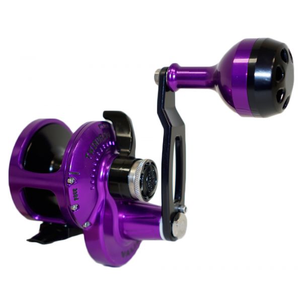 Accurate BV-300-PUB Boss Valiant Conventional Reel - Black/Purple