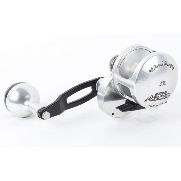 Accurate BV-300H-SB Boss Valiant Conventional Reel - Black/Silver