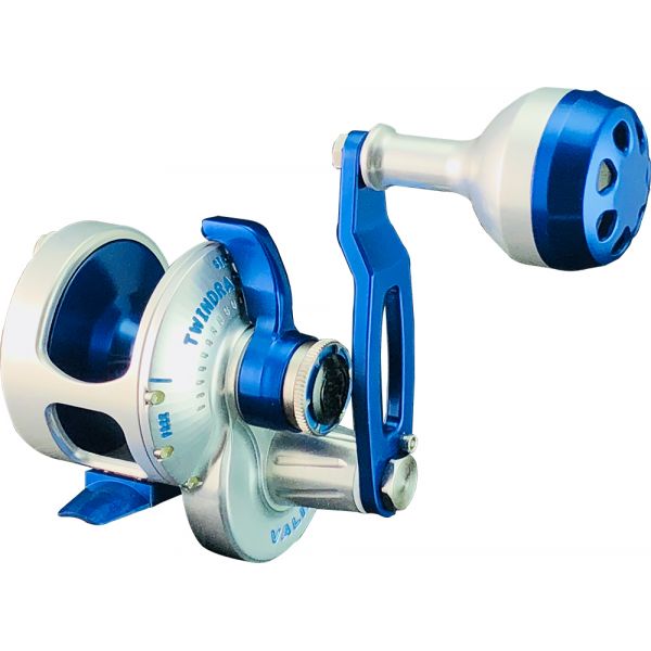 Accurate BV-300LSBL Boss Valiant Conventional Reel - Silver/Blue