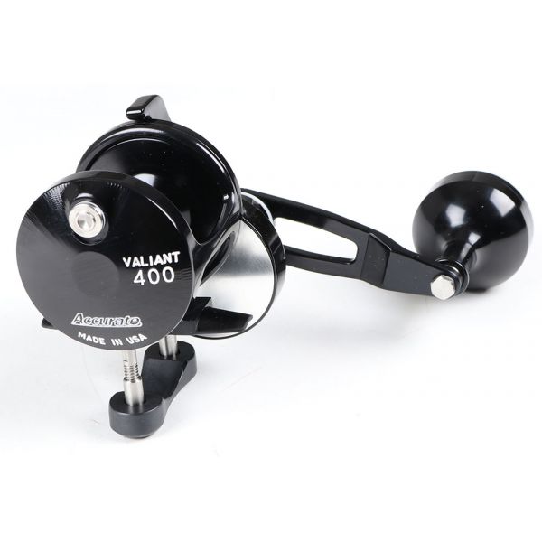 Accurate BV-400L-B Boss Valiant Conventional Reel - Black