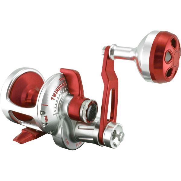 Accurate BV2-400 Boss Valiant Conventional Reel - Red/Silver