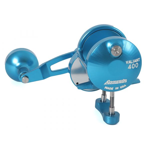 Accurate BV2-400-IB Boss Valiant Conventional Reel - Ice Blue