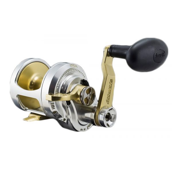 Accurate FX2-500G Boss Fury 2-Speed Reel - Gold