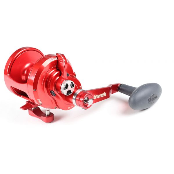 Accurate FX2-600-R Boss Fury 2-Speed Reel - Red