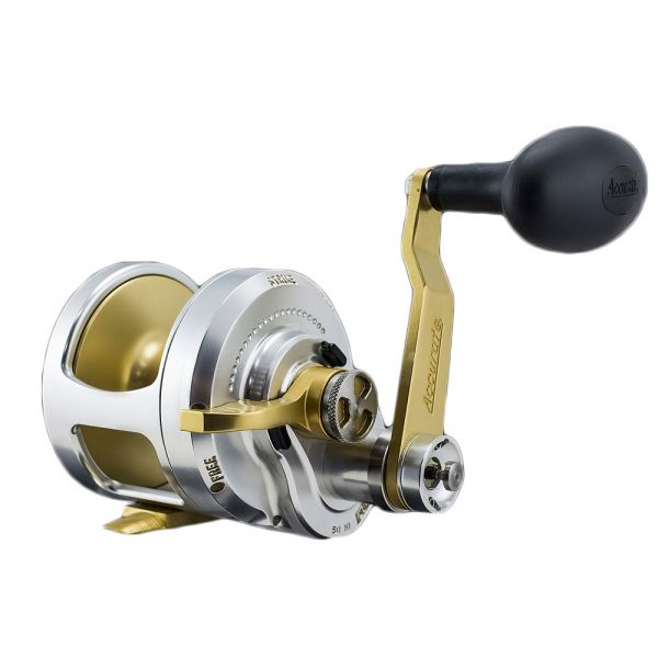 Accurate FX2-600NG Fury Two Speed Reel - Gold
