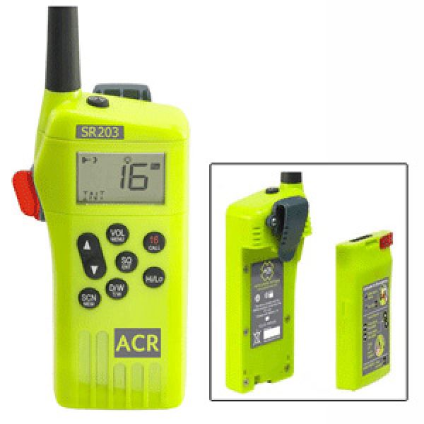 ACR 2827 SR203 GMDSS Survival Radio