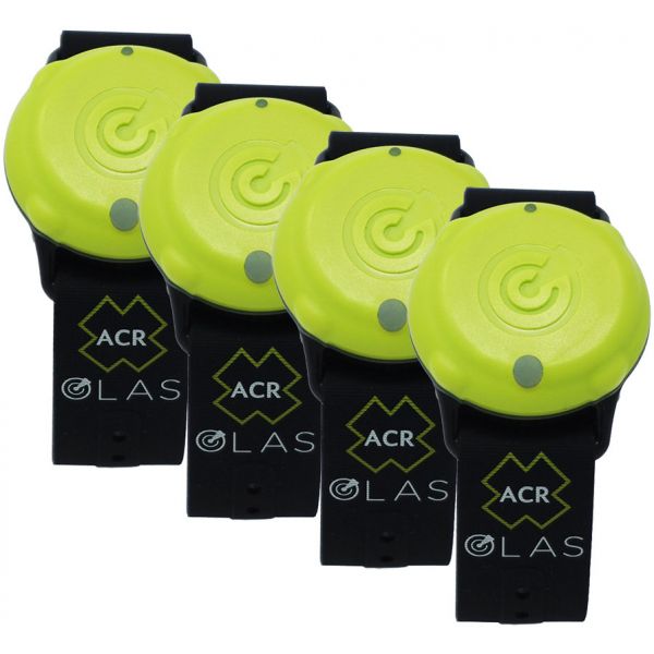 ACR OLAS (Overboard Location Alert System) Crew Tag & Strap - 4 Pack