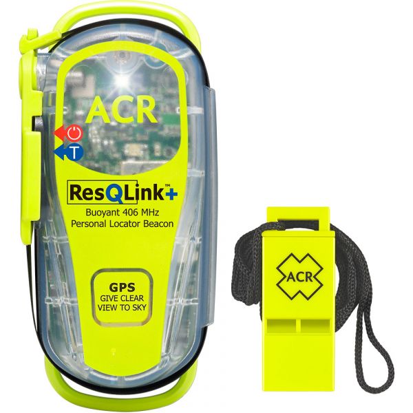 ACR PLB Rescue Kit w/ 2881 ResQLink+ 406 MHz GPS PLB Floats w/o Pouch