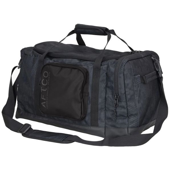 Aftco Duffel Boat Bag - Black Digi Camo