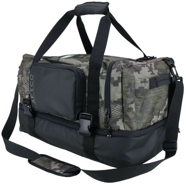 Aftco Overnight Duffel Bag - Green Digi Camo