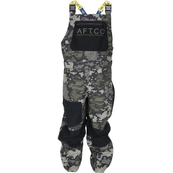 Aftco Barricade Bib - Green Camo - Large