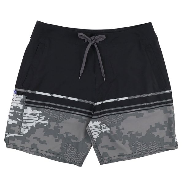 Aftco Channel Boardshort - Black