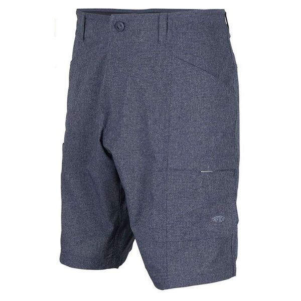 Aftco Diffuse Men's Fishing Short - Charcoal - 32