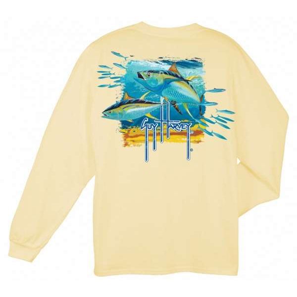 Aftco Guy Harvey Tuna Splash LS T-Shirt