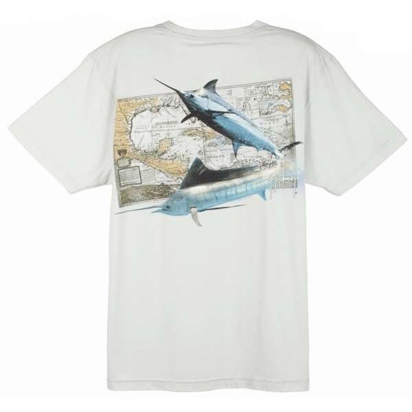 Aftco Guy Harvey Tomahawk SS T-Shirt - Size Large