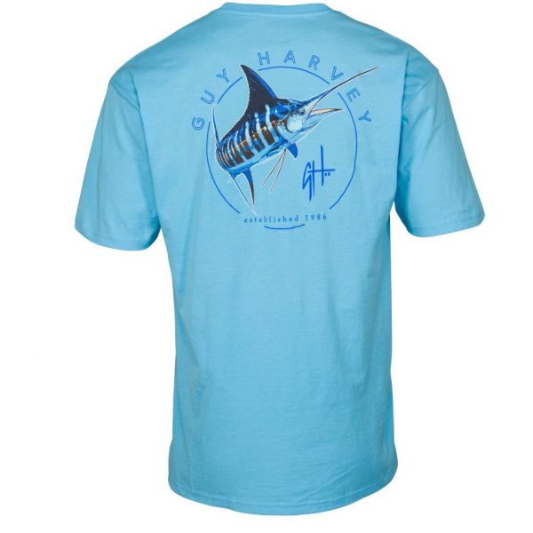 Aftco Guy Harvey Switchblade Short Sleeve T-Shirt - 2XL