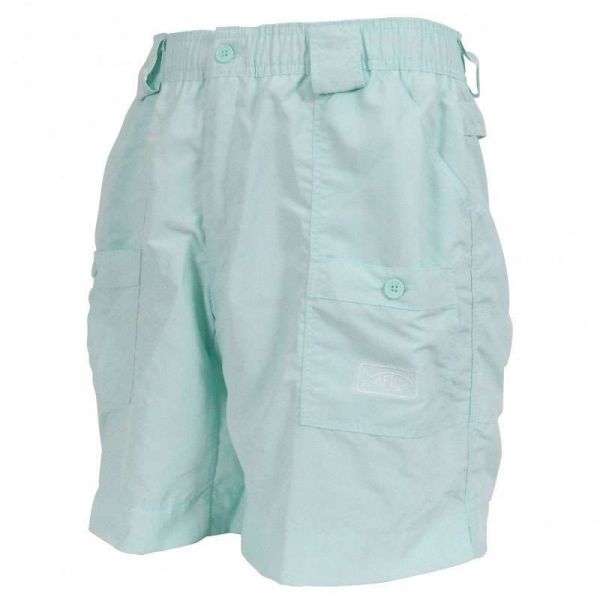 Aftco M01L Original Long Fishing Shorts - Mint - Size 28