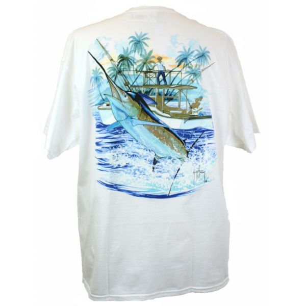 Aftco Marlin and Boat Tee Shirt