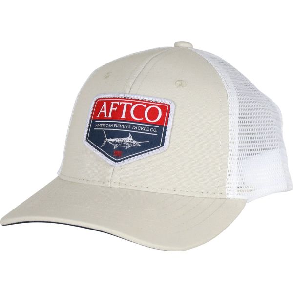 Aftco Splatter Trucker Hat - Stone - OS