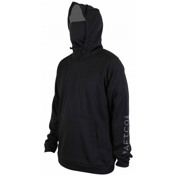 Aftco Reaper Technical Fishing Hoodie - Black - 2XL