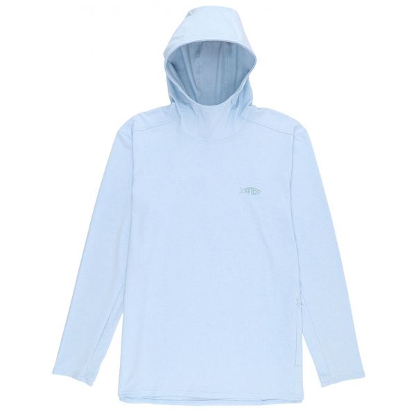 Aftco Rescue Lightweight Hoodie - Sky Blue Heather - 2X-Large