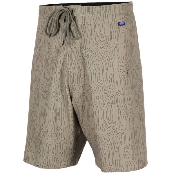 Aftco Saba Boardshort - Khaki - 28