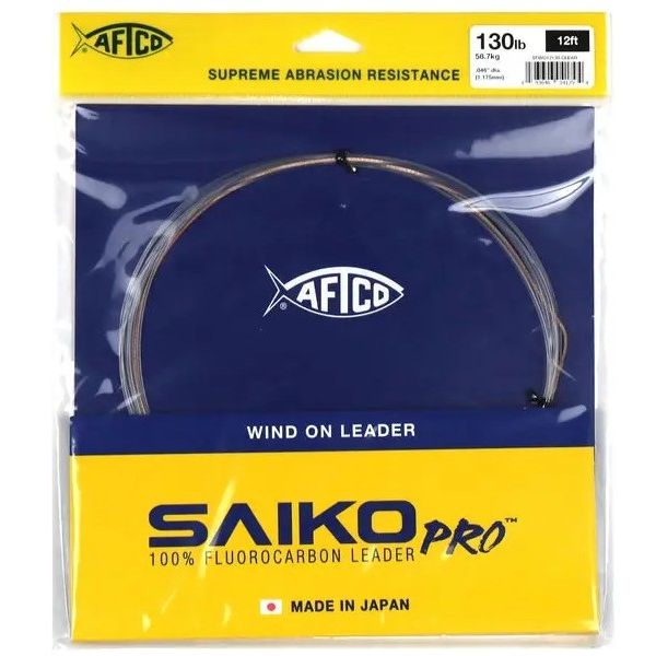 Aftco Saiko Pro Wind On Leader - 100lb - 12ft