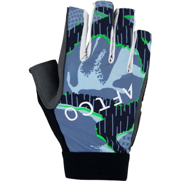 Aftco Solmar UV Gloves - Blue Camo - Large