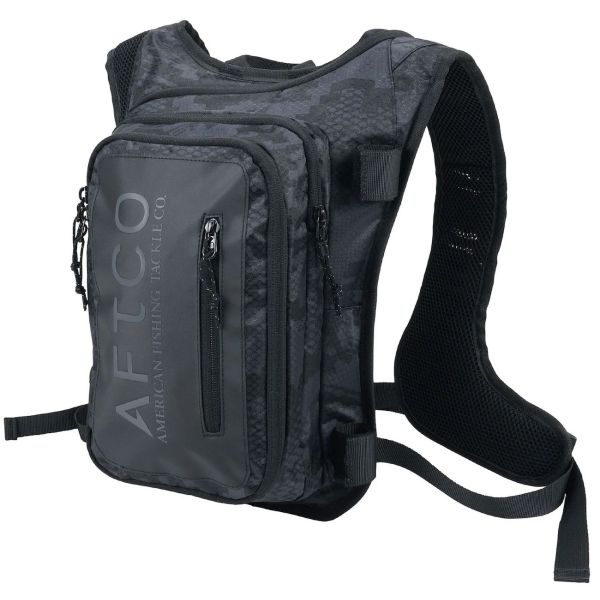 Aftco Urban Angler Backpack - Black Digi Camo