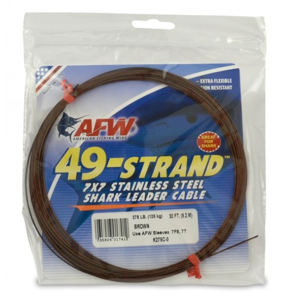 American Fishing Wire 49 Strand K275C-0 Camo