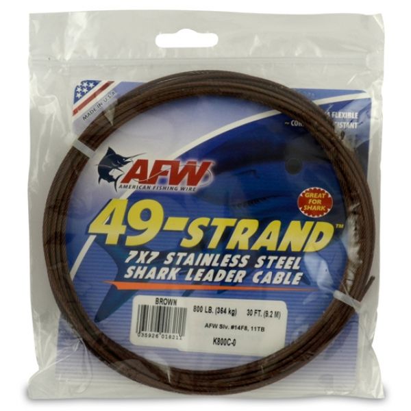 American Fishing Wire 49-Strand K800C-0 Camo