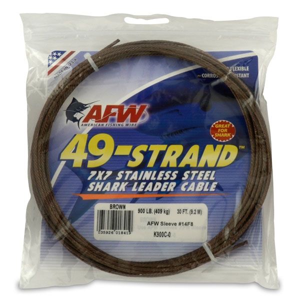 American Fishing Wire 49-Strand K900C-0 Camo