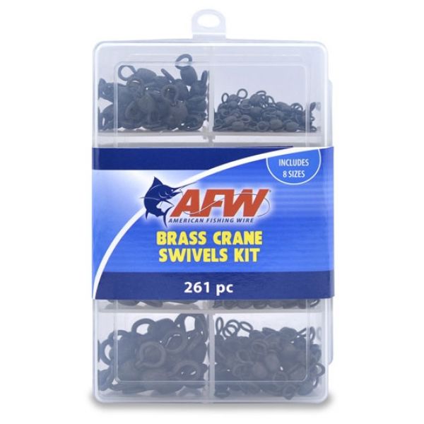 AFW TKB00004 Brass Crane Swivels Kit, 261 Pieces