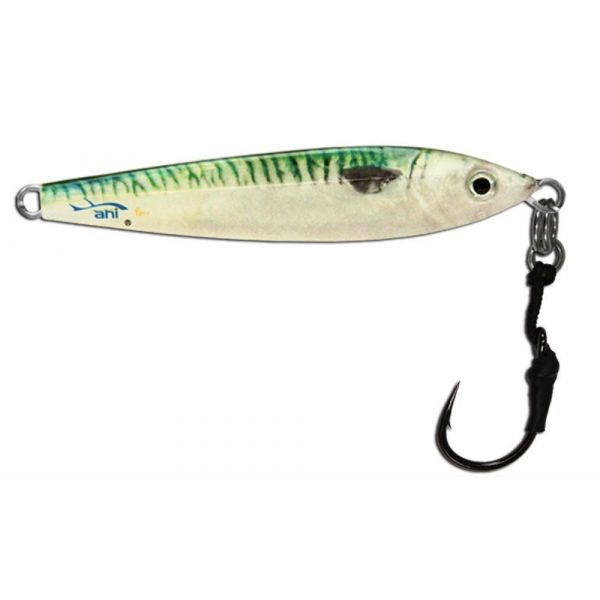 Ahi USA Live Deception Assist Jig - 2oz - Green Mackerel