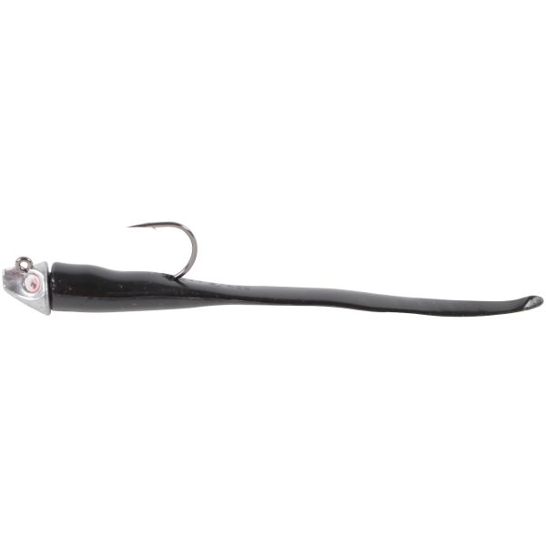 Al Gags EEL1 Whip-It Eel Lure 8in 01 Black