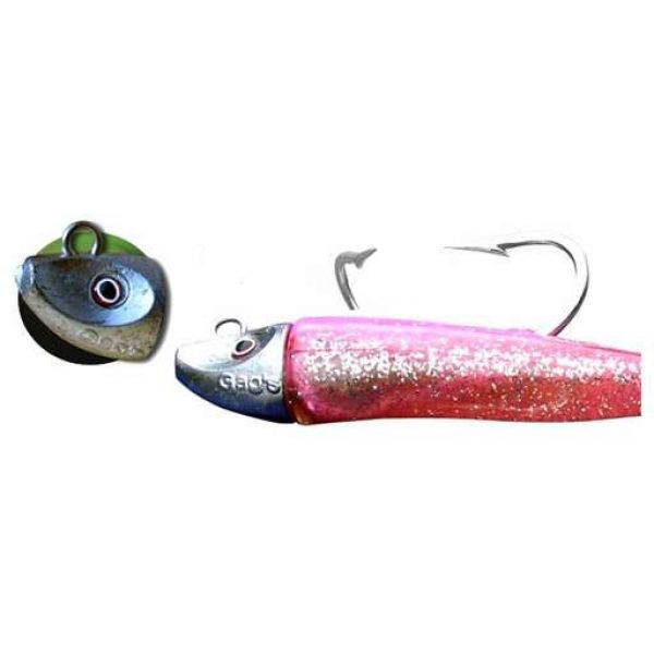 Al Gags EELTS2 Whip-It Eel Tuna Lure 10in 01 Black