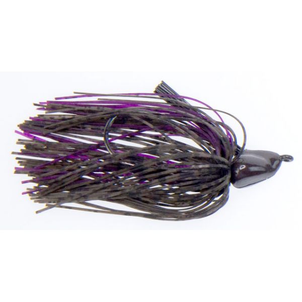 All-Terrain Tackle Skip N Jig Lure - 1/4 oz. - Green Pumpkin/Purple