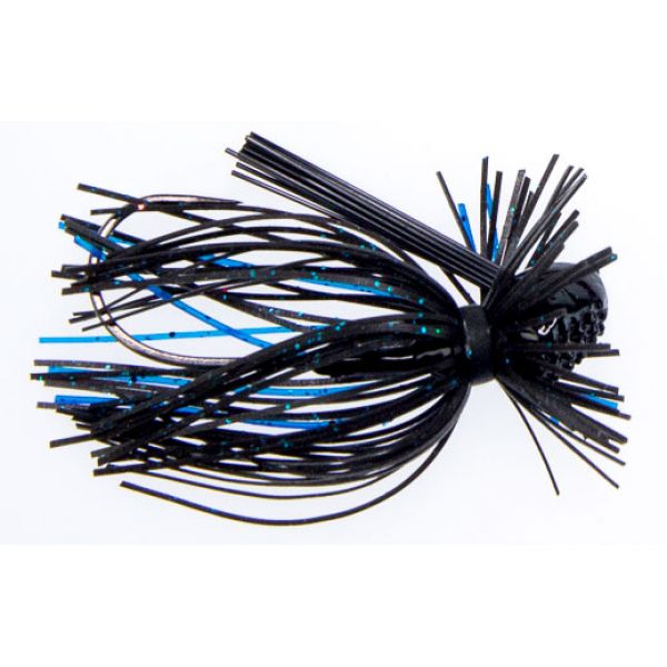 All-Terrain Tackle Finesse Jig Lure - 3/8 oz. - Black/Blue