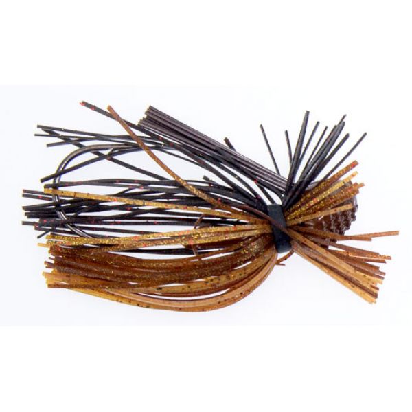 All-Terrain Tackle Finesse Jig Lure - 3/8 oz. - Black/Brown/Amber