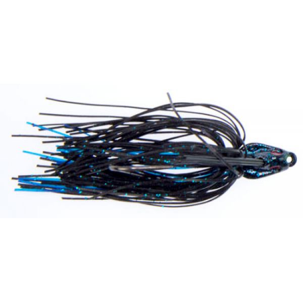 All-Terrain Tackle ATSJ314 Swim Jig Lure - 5/16 oz. - Black/Blue