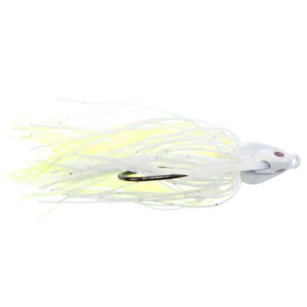 All-Terrain Tackle ATSJ537 Swim Jig Lure - 5/16 oz. - White/Chart