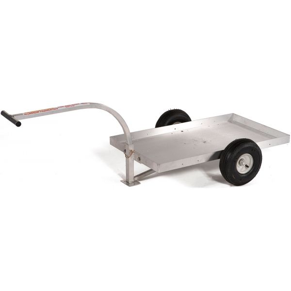 Alumacart 2-Wheel Solid Deck Wagon